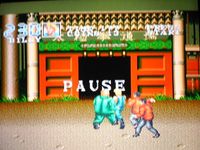 une photo d'Ã©cran de Double Dragon 3 sur Sega Megadrive